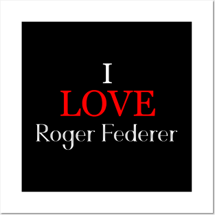 Roger Federer Posters and Art